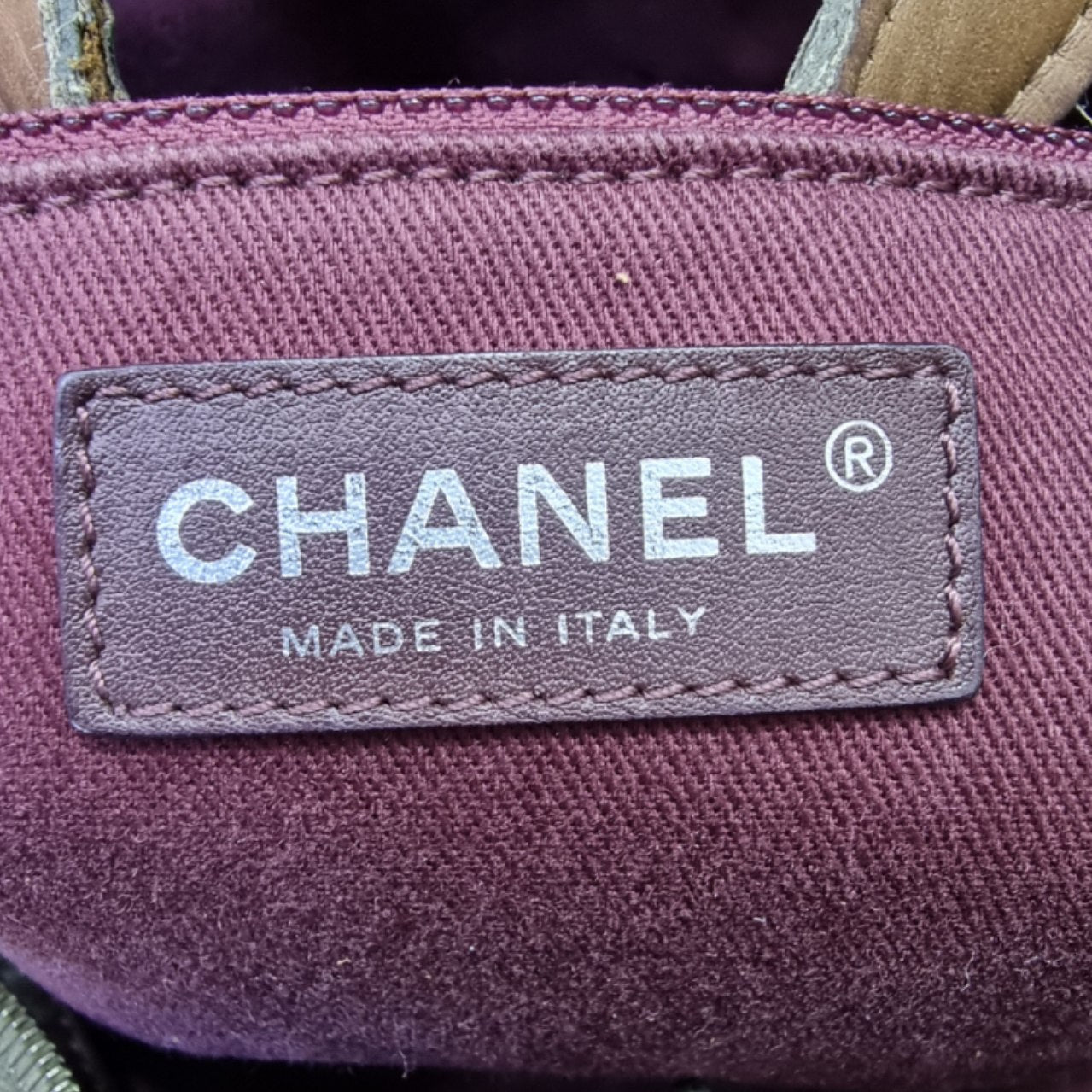 Chanel Mix Timeless Calfskin Leather & Quilted Glazed Bowler Bag Aged Silver Hw (Brown)