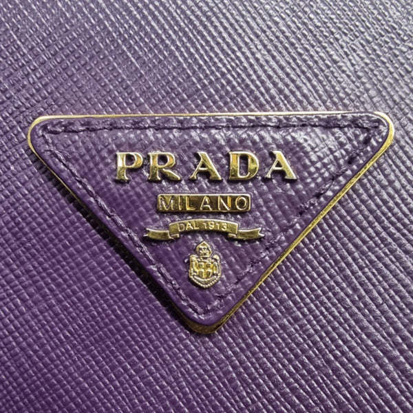 Prada BN2863 Saffiano Lux Tote Bag Ghw (Purple)