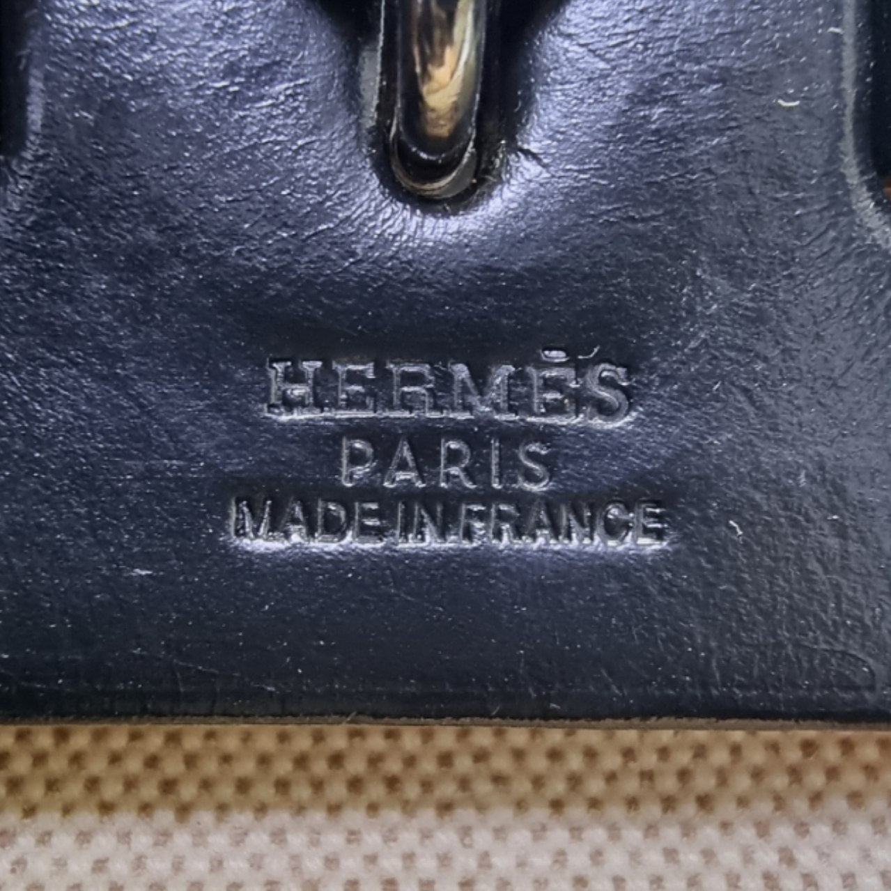 Hermes Herbag 2 IN 1 Canvas Backpack Phw (Beige/Black)