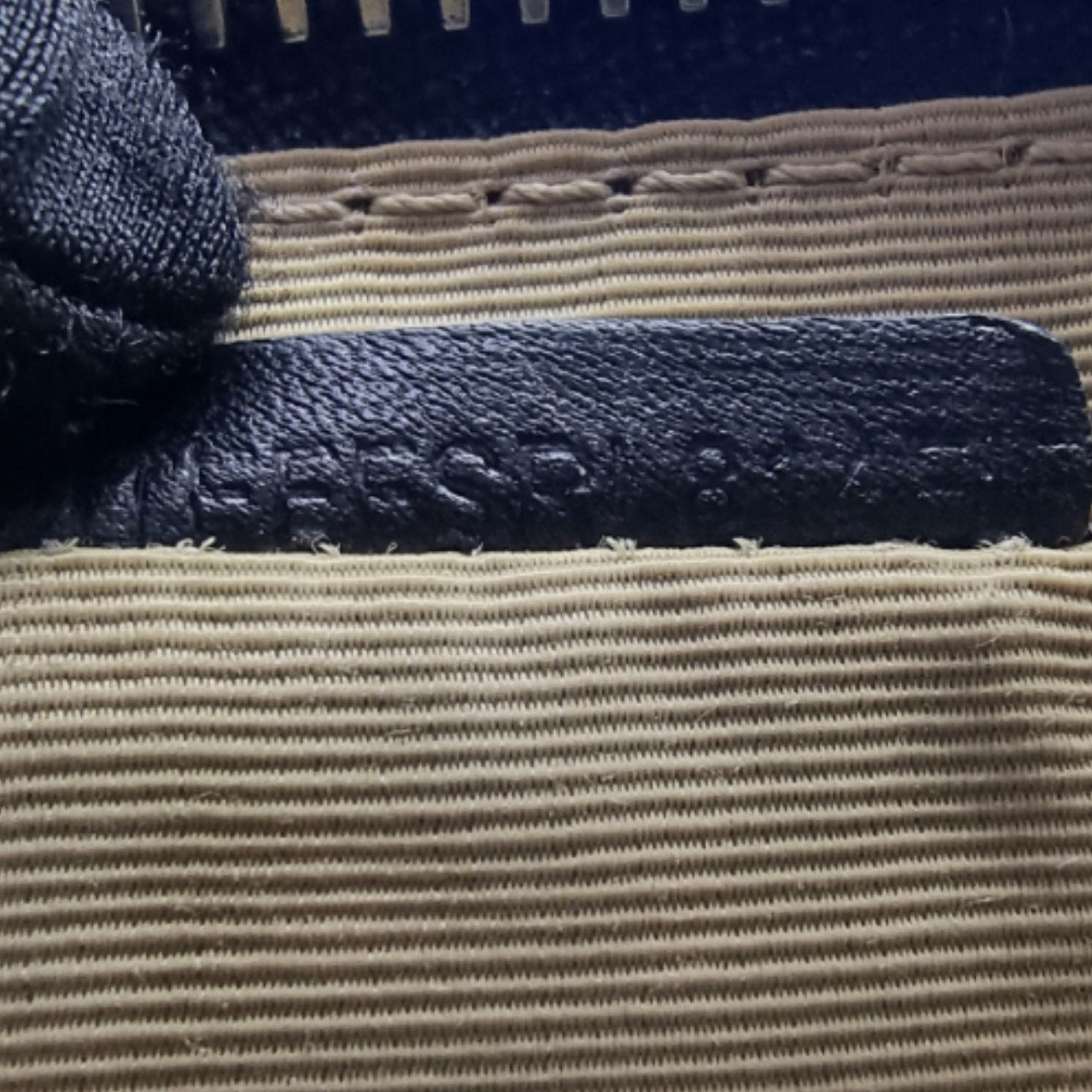 Burberry Nova Check Leather Studded Wristlet Clutch (Black)