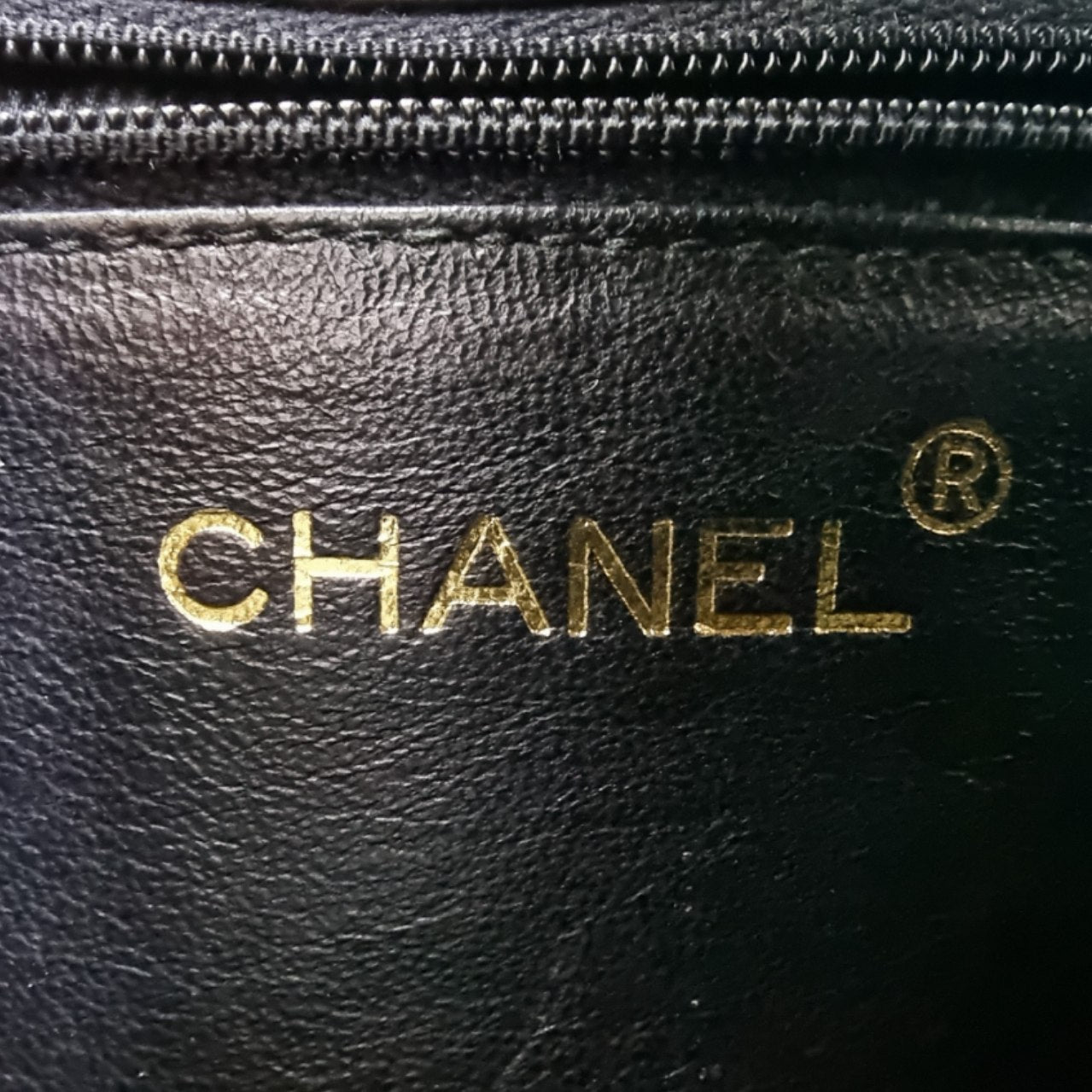 Chanel Vintage Quilted Flap With Tassel Lambskin Ghw (Black)