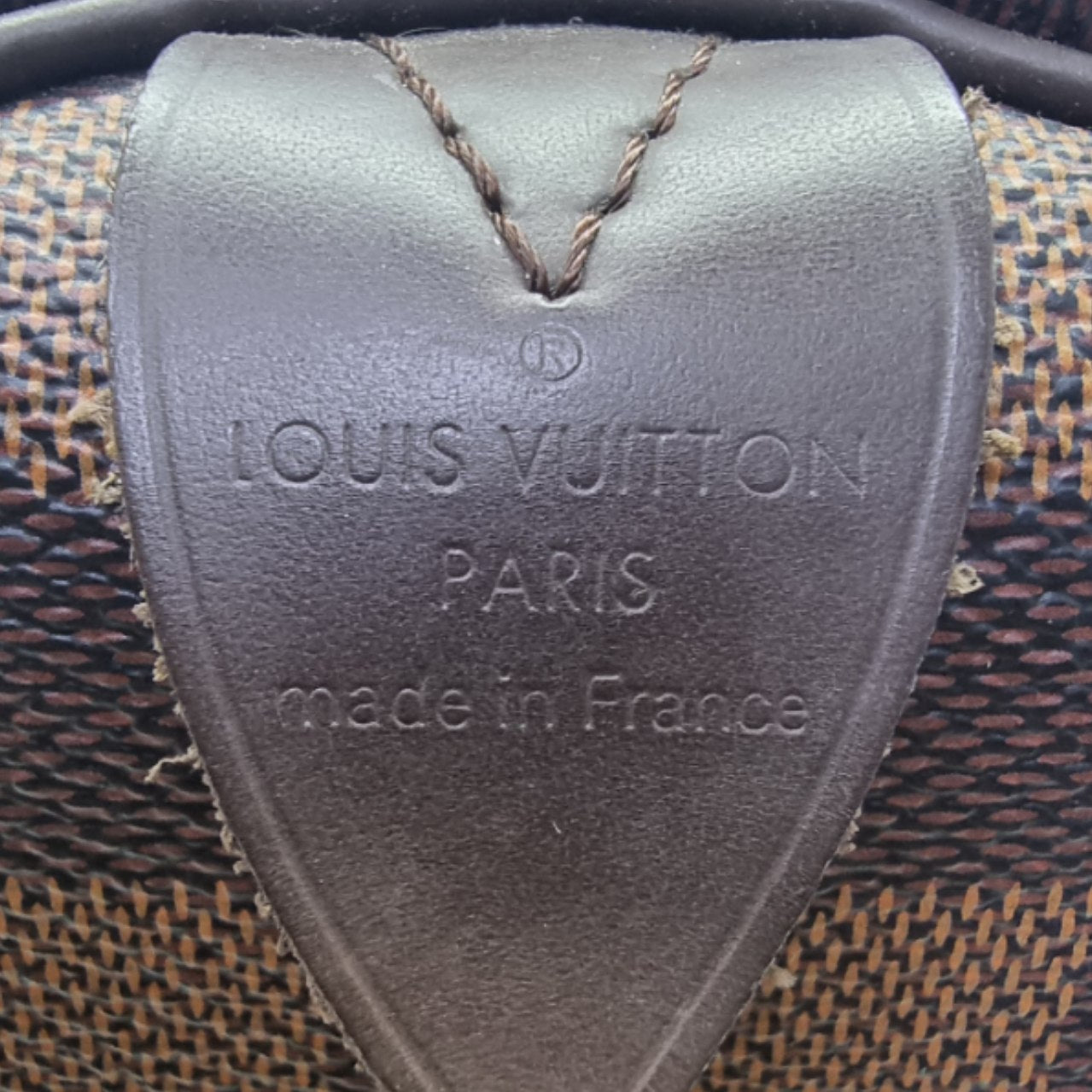 Louis Vuitton Speedy 30 Damier Ebene Ghw