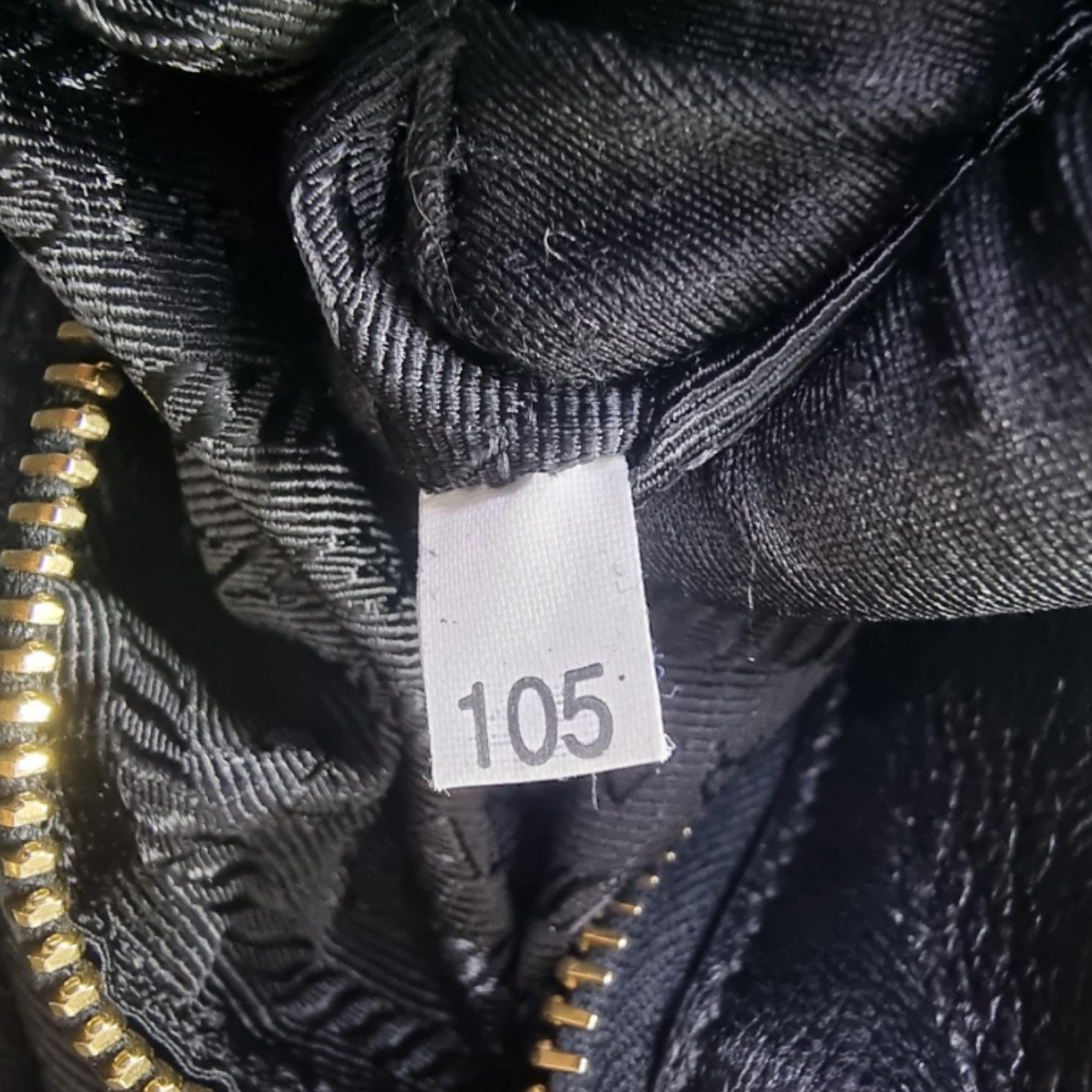 Prada Gaufre Nappa Leather Tote Bag Ghw (Black)
