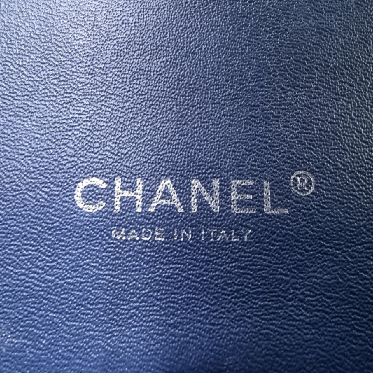 Chanel Maxi Double Flap Lambskin Shw (Light Blue)