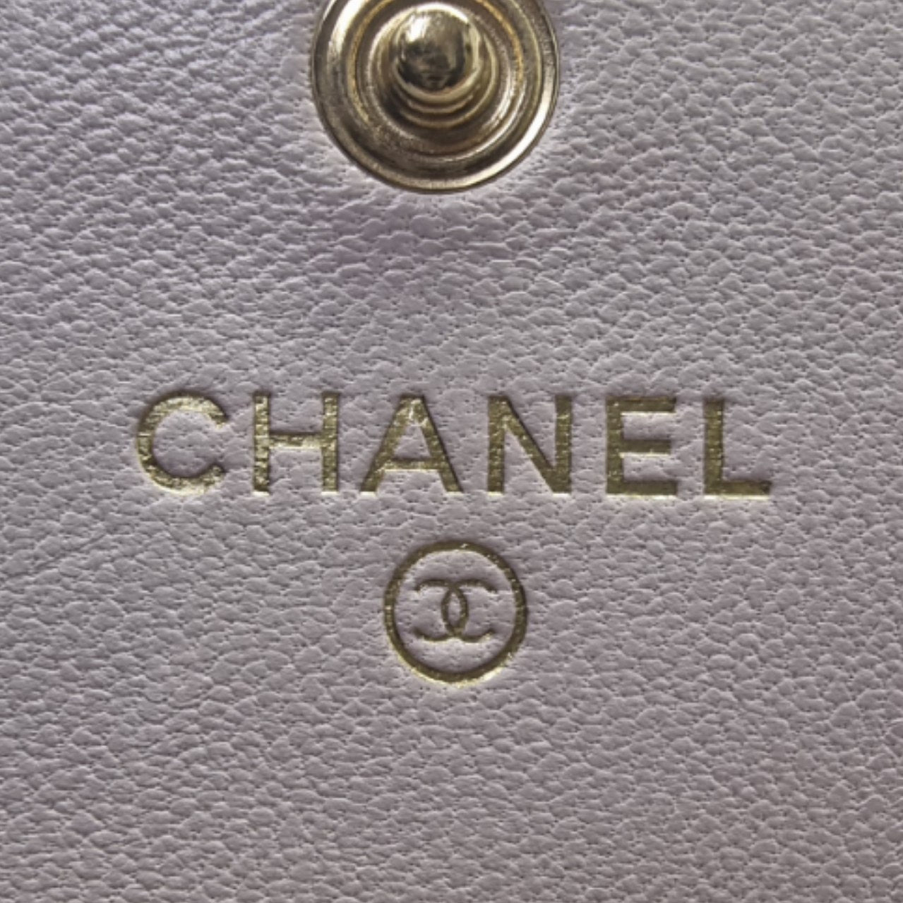 Chanel C19 Flap Wallet Lambskin Ghw (Pink)