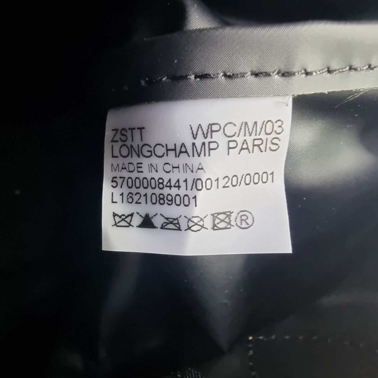 Longchamp Le Pliage Original S Recycled Polyamide Canvas Ghw (Black)