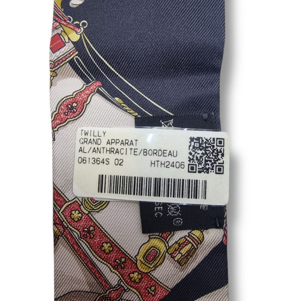 Hermes Twilly 100% Silk (Multicolor)