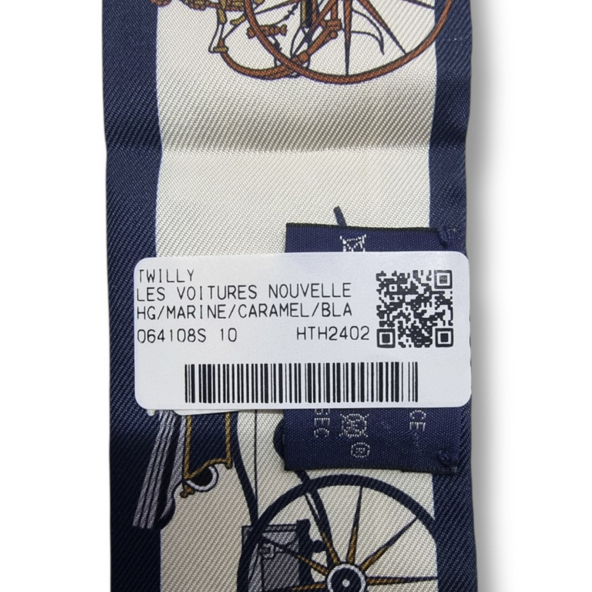 Hermes Twilly 100% Silk (Multicolor)