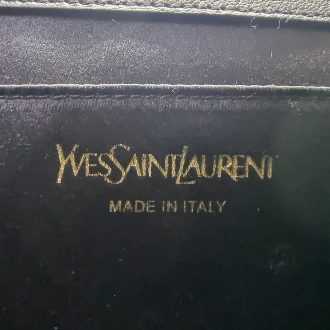 YSL Clutch Belle de Jour Large Leather Ghw (Black)