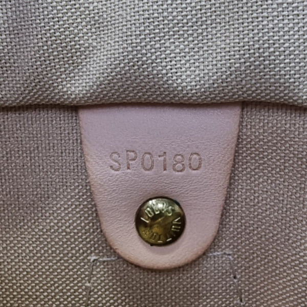 Louis Vuitton Speedy 25 Damier Azur Ghw
