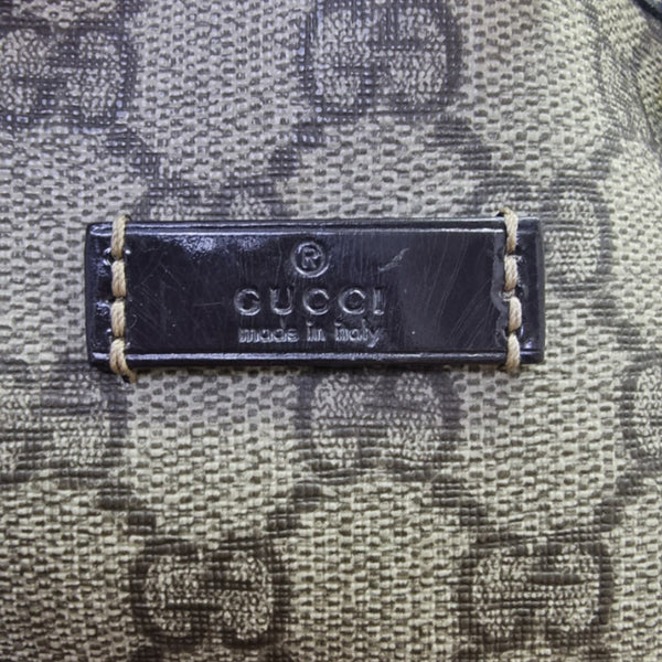 Gucci GG Joy Canvas Boston Bag Ghw (Dark Brown)