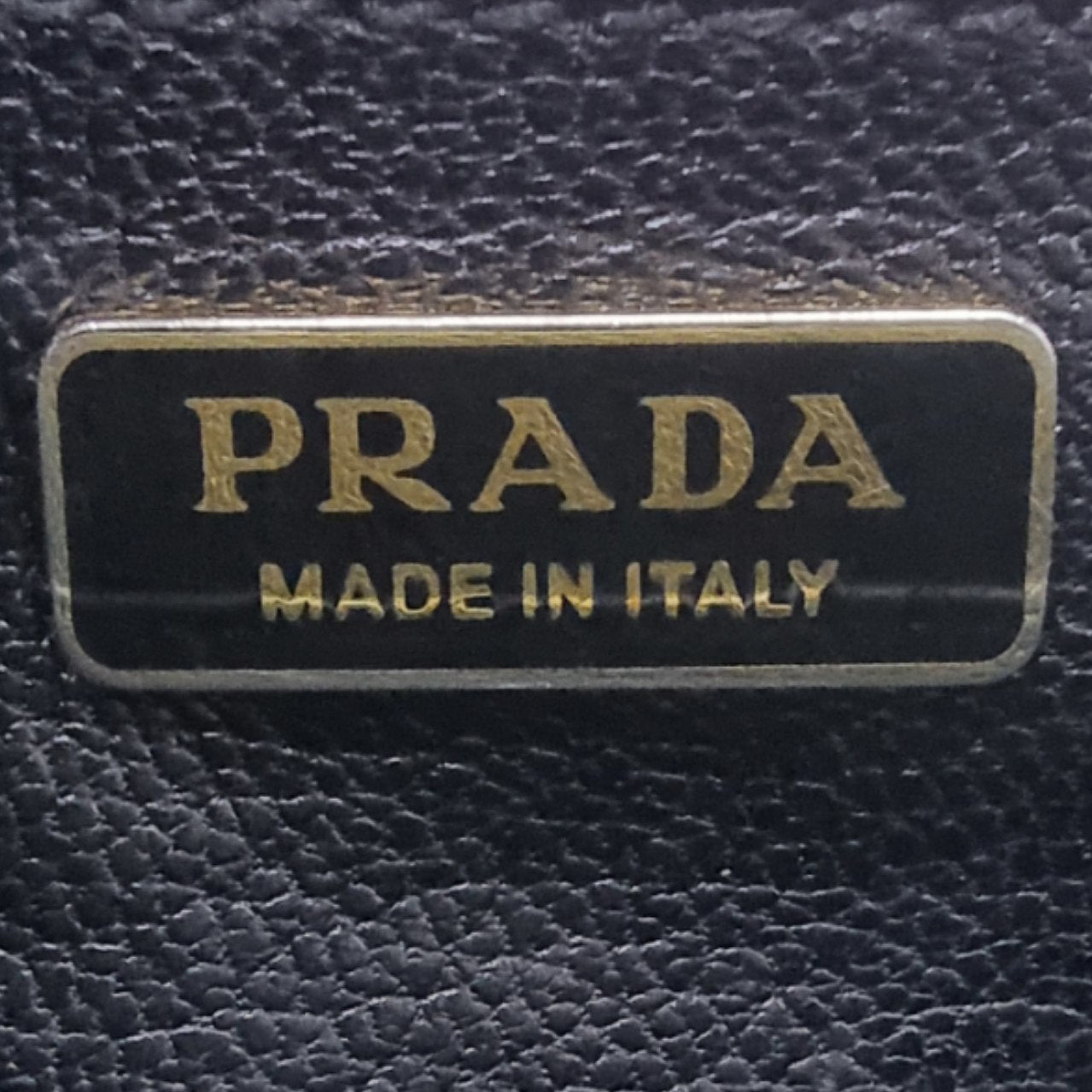 Prada 1BD045 City Calf Saffiano Cahier Crossbody Ghw (White/Black)