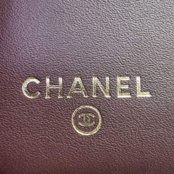 Chanel Bifold Wallet Caviar Ghw (Black)