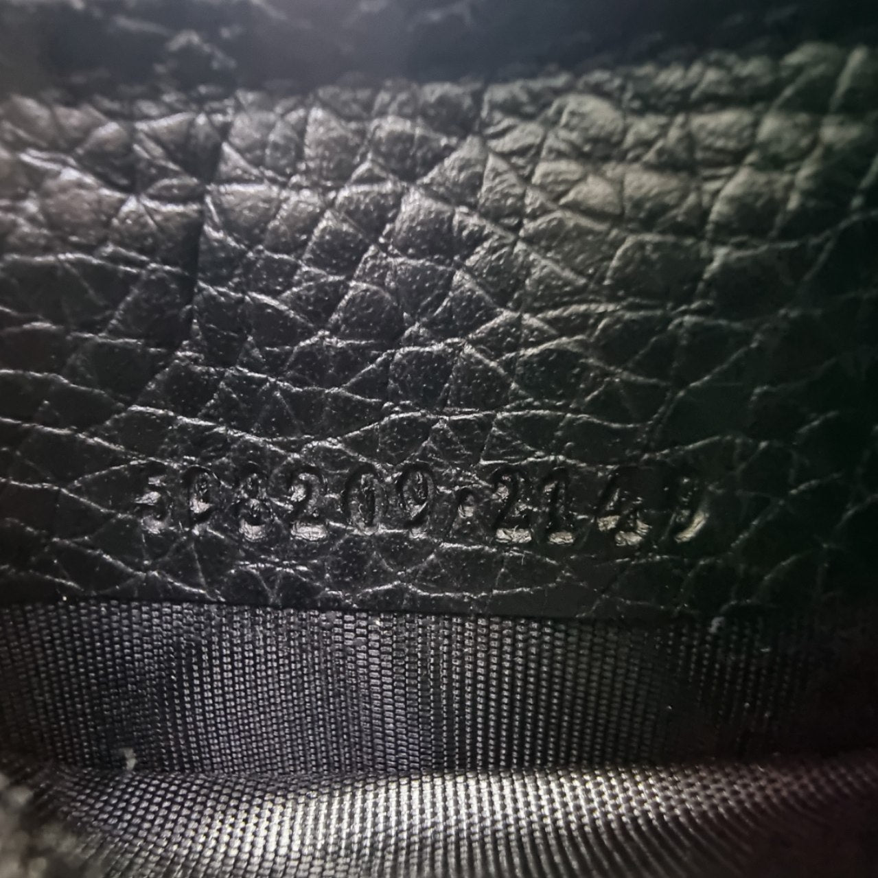 Gucci Soho Disco Leather Wallet Ghw (Black)