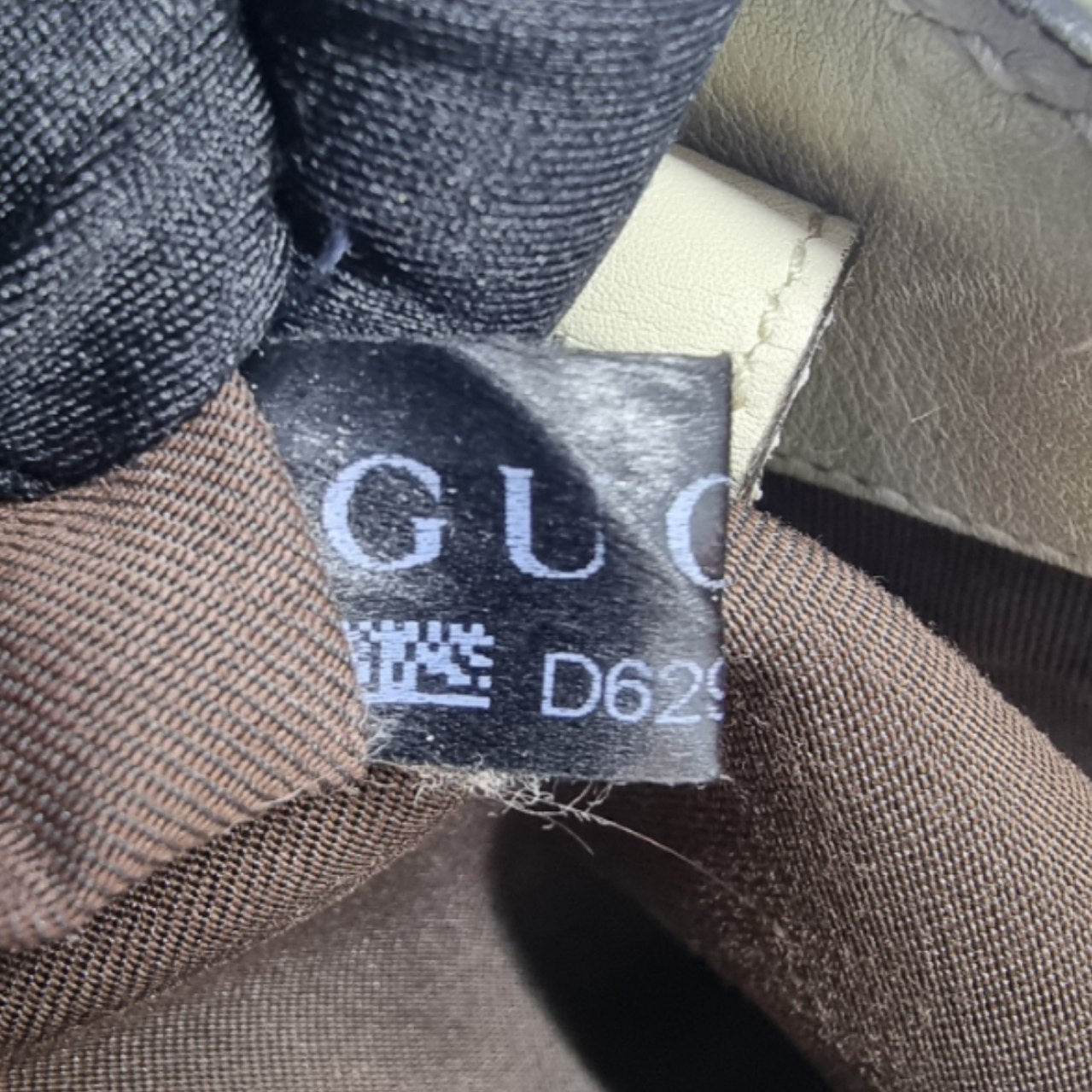 Gucci GG Sukey Canvas Hobo Bag Ghw (Beige)