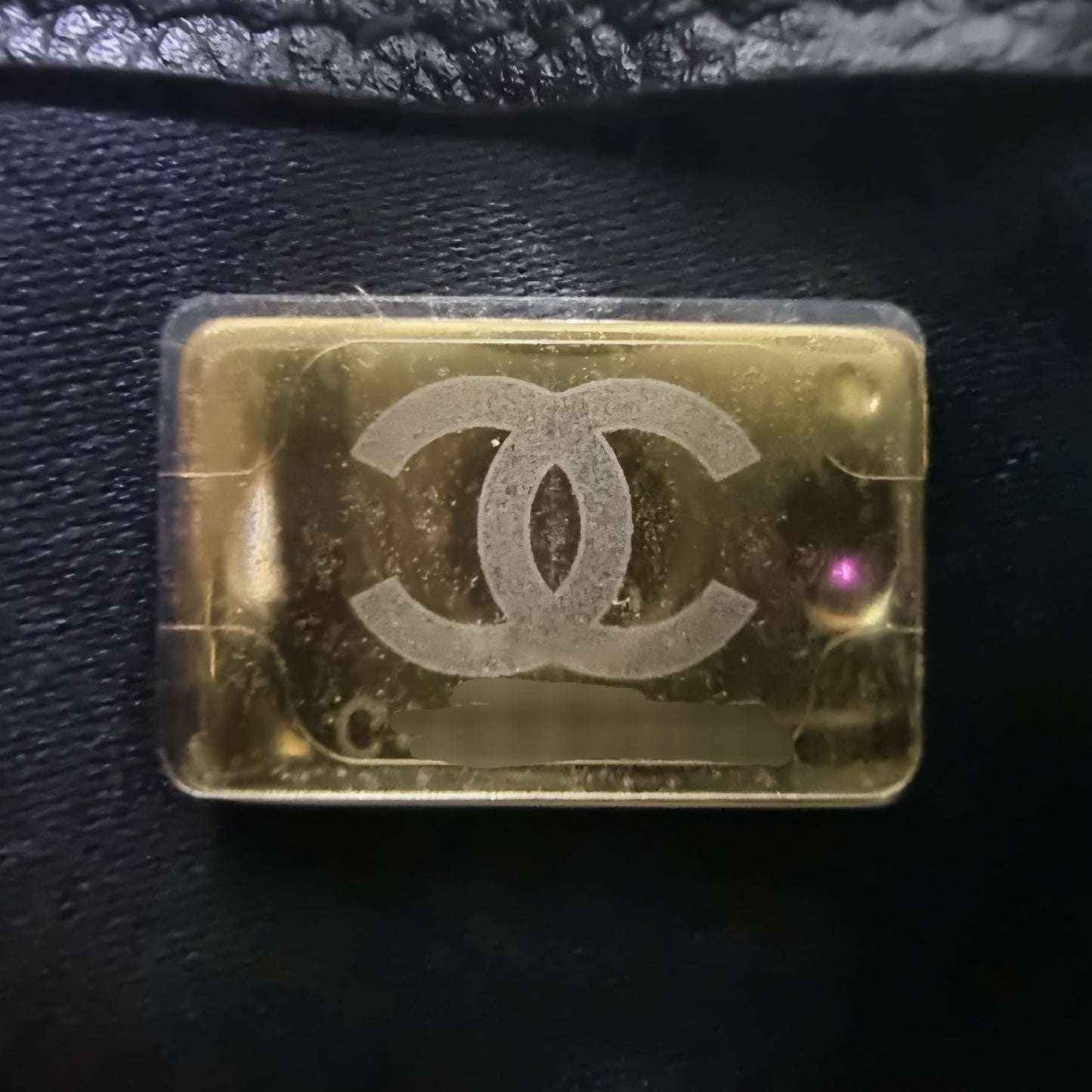 Chanel 25 Small Grained Calfskin Ghw (Black)