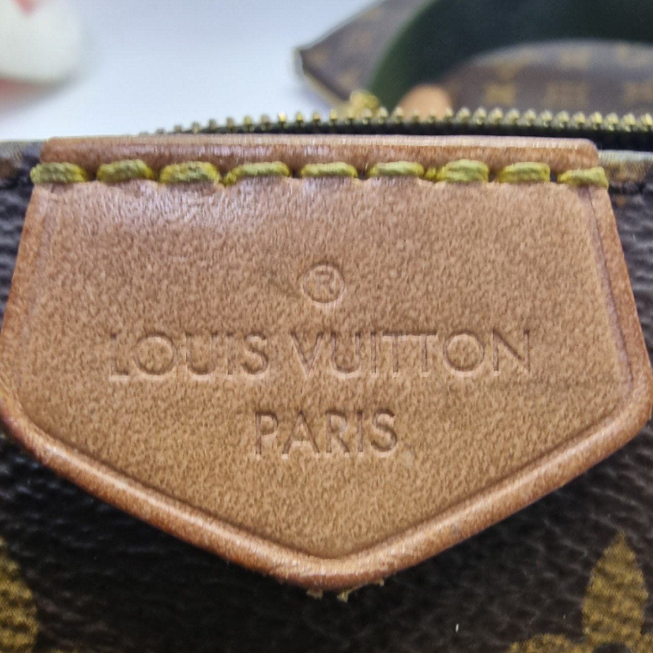 Louis Vuitton Multi Pochette Accessories Monogram Khaki Ghw