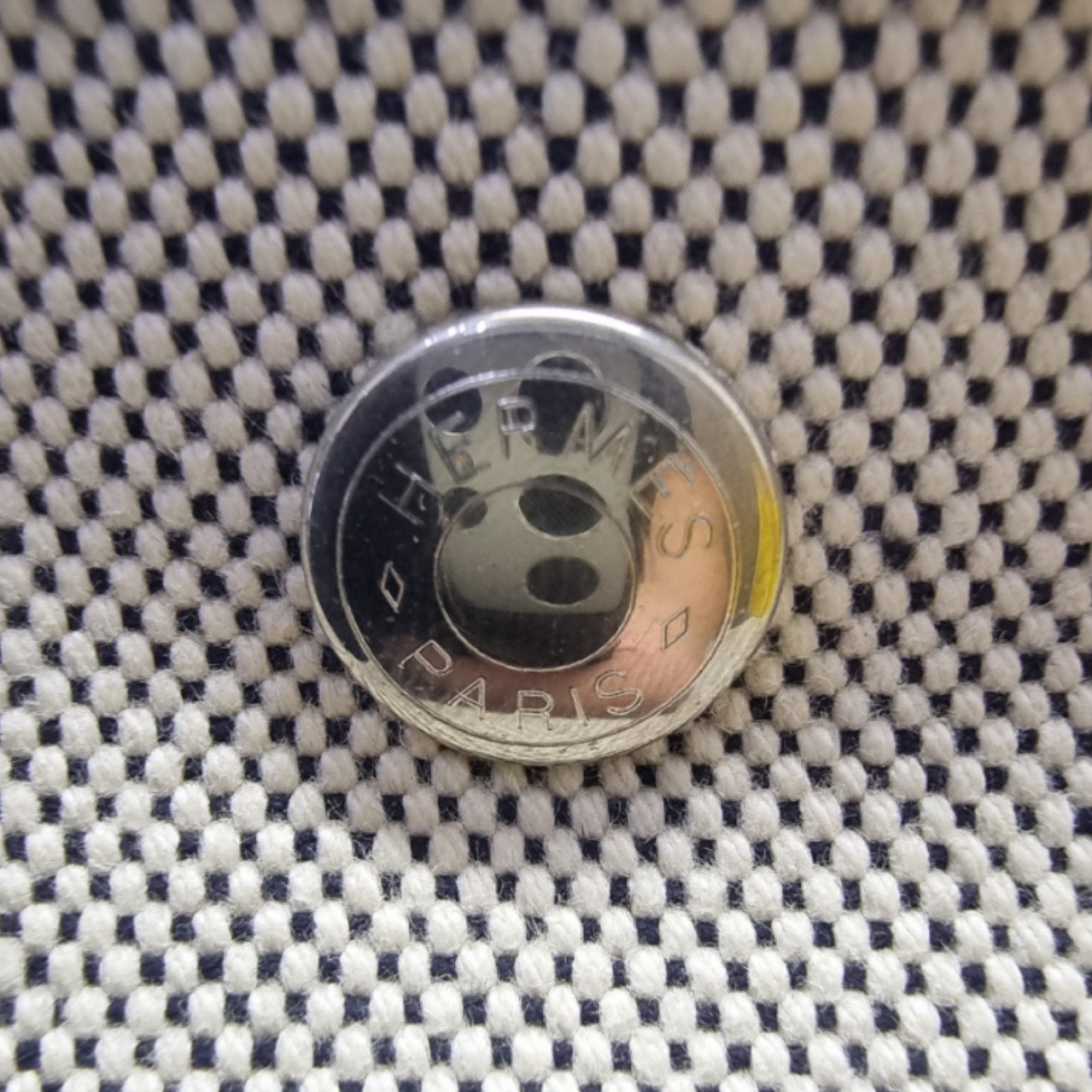 Hermes Garden Party Canvas 36 PM Palladium Coated Hardware (Beige/Black)