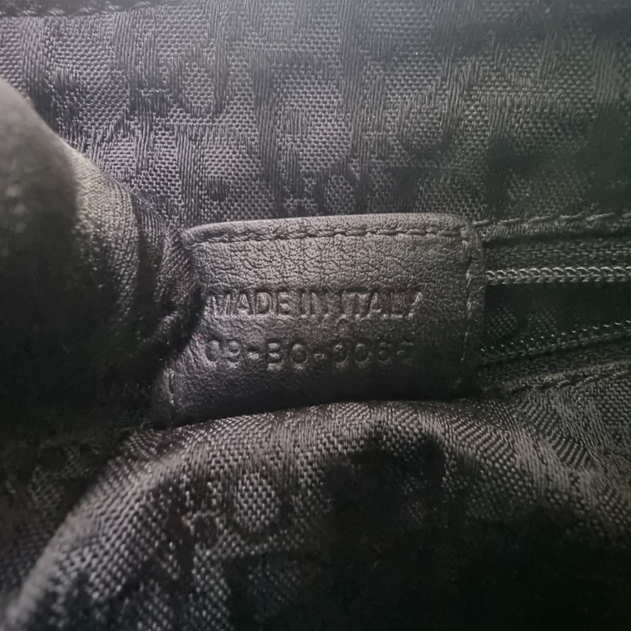 Christian Dior Dior Cannage Quilted Leather Bowler Bag Shw (Black)
