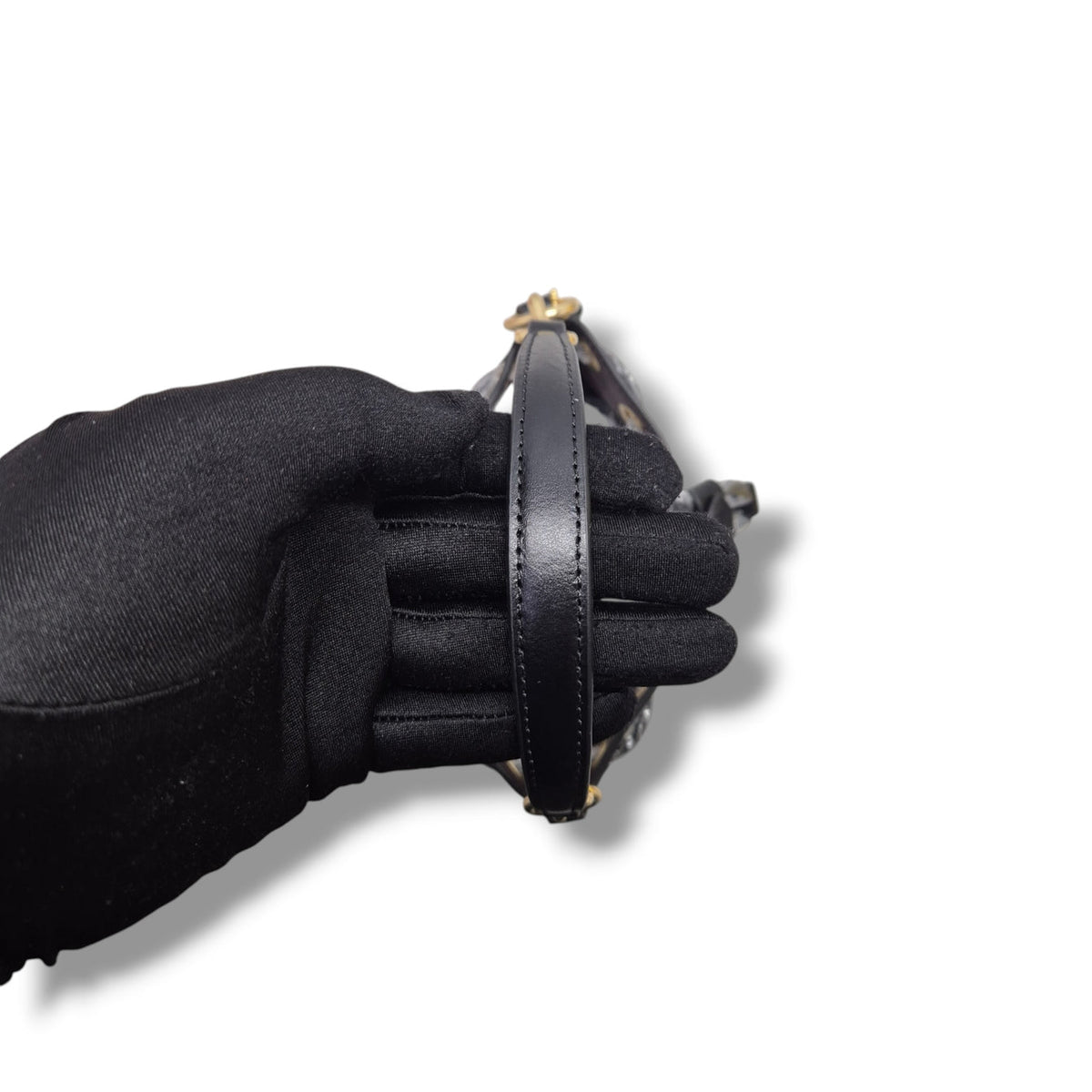 Coach Signature Canvas Mini Bucket Bag (Brown/Black)