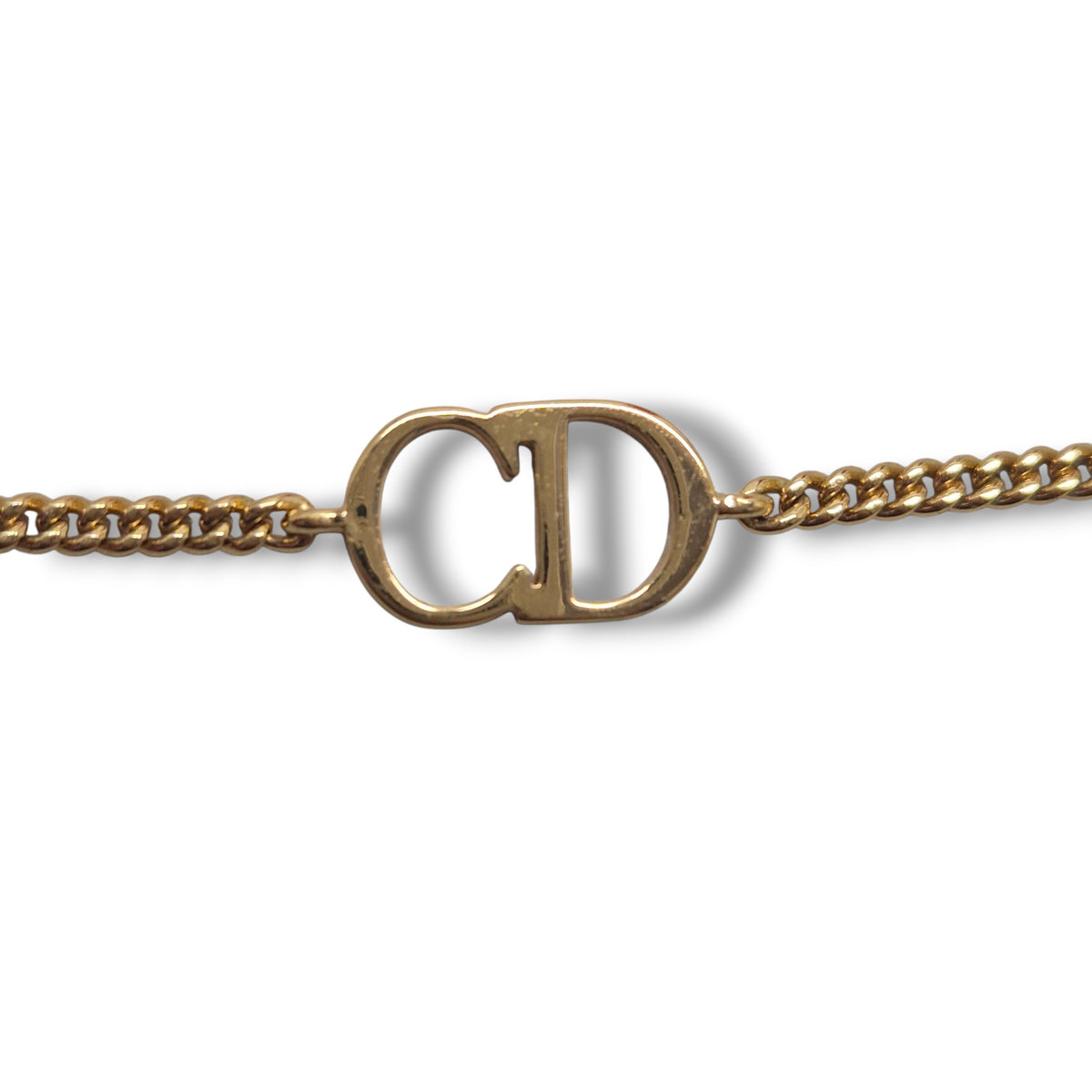 Christian Dior Clair D Lune Double Strand Bracelet Ghw