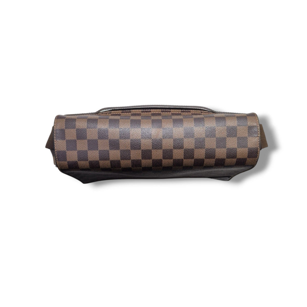 Louis Vuitton Shelton MM Messenger Bag Damier Ebene Ghw