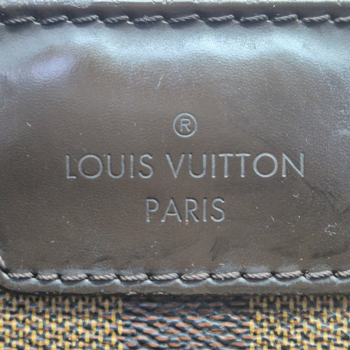 Louis Vuitton Cabas Rivington Damier Ebene Ghw
