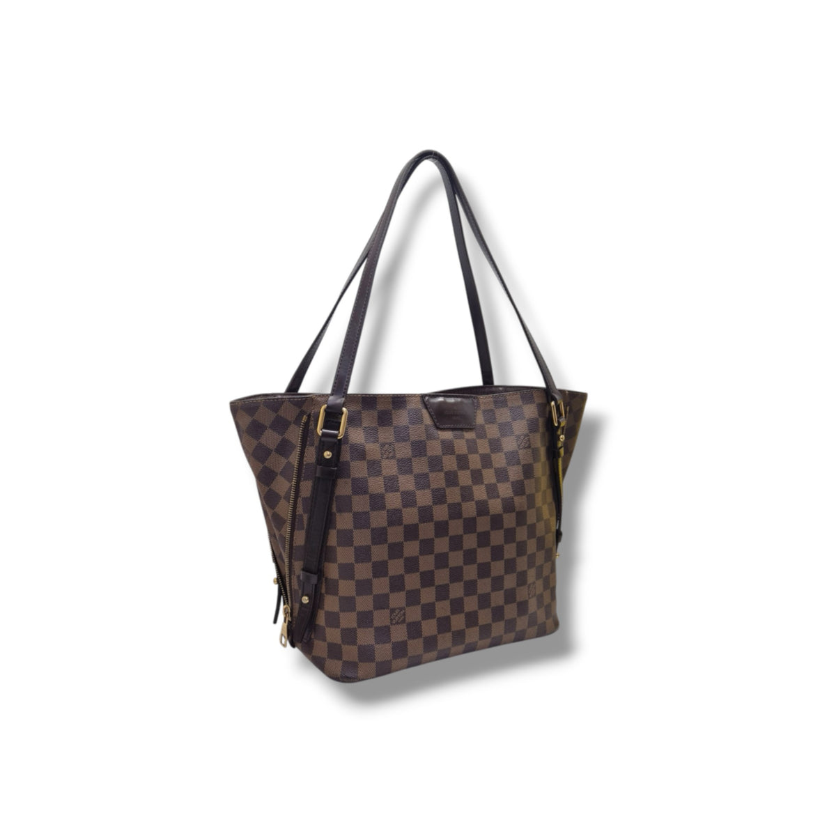 Louis Vuitton Cabas Rivington Damier Ebene Ghw