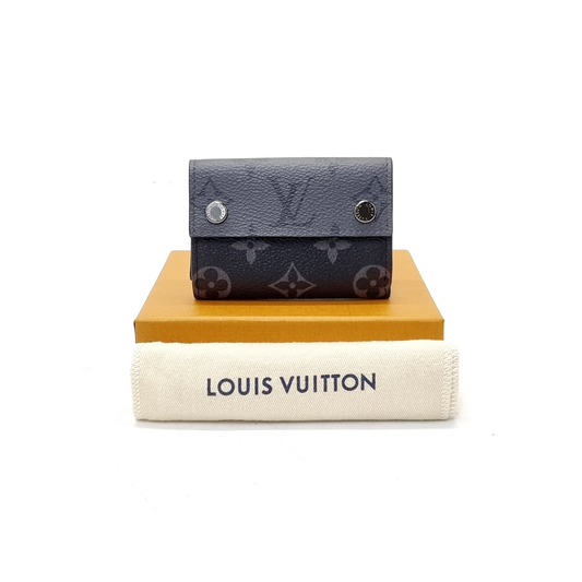 Louis Vuitton Discovery Compact Wallet Monogram Eclipse Reverse Shw