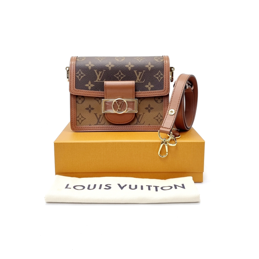 Louis Vuitton Dauphine Mini Monogram Reverse Ghw