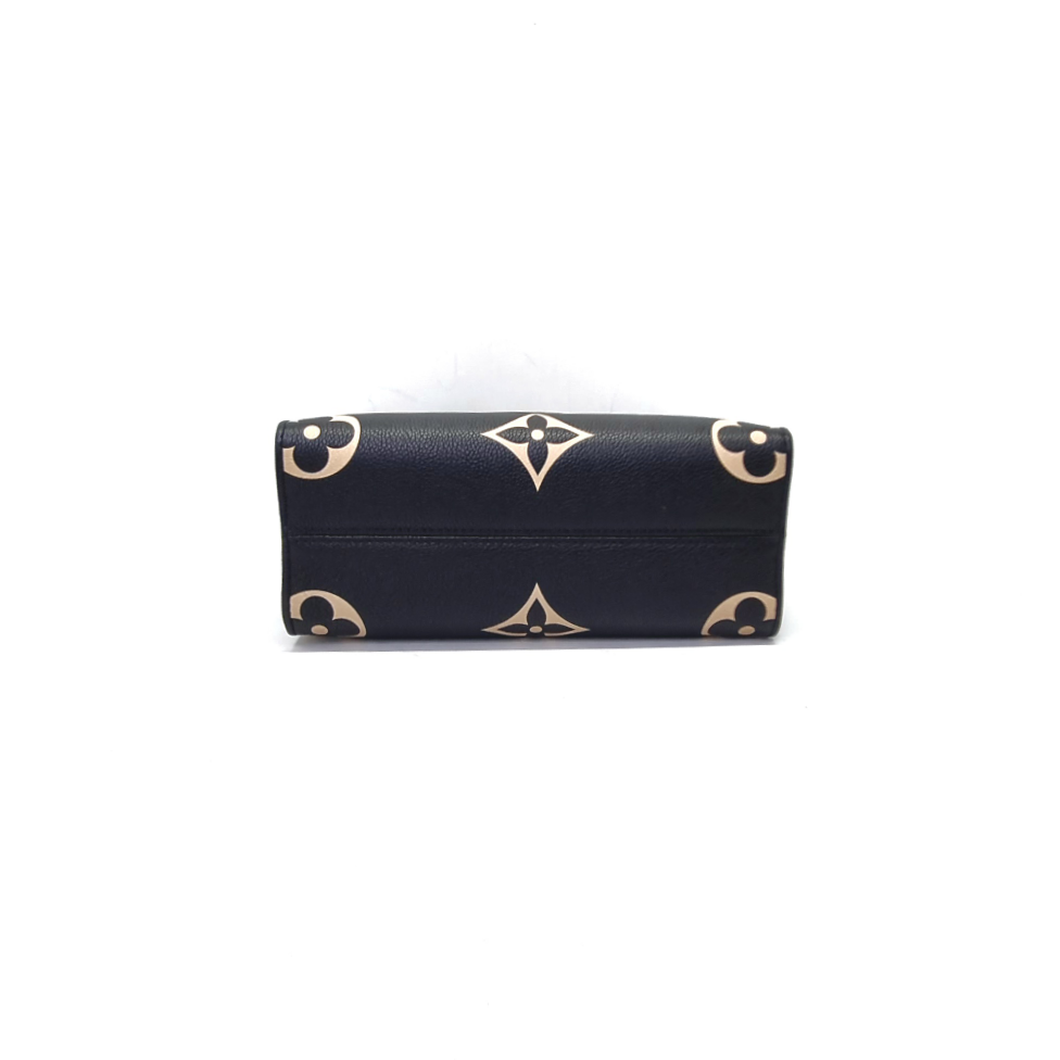 Louis Vuitton OnTheGo PM Bicolor Monogram Empreinte Black/Beige Ghw