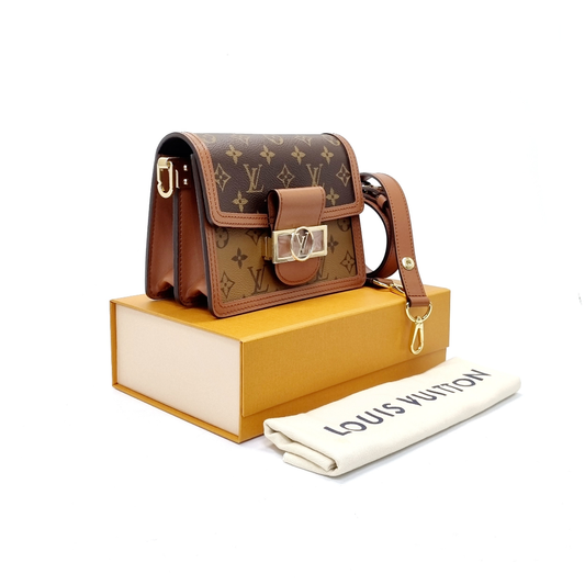 Louis Vuitton Dauphine Mini Monogram Reverse Ghw