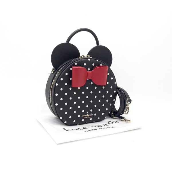 Kate Spade Disney X New York Minnie Mouse Crossbody Ghw ( Black/Red/White)