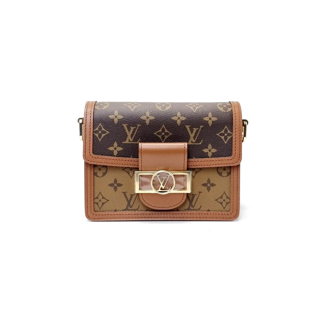 Louis Vuitton Dauphine Mini Monogram Reverse Ghw
