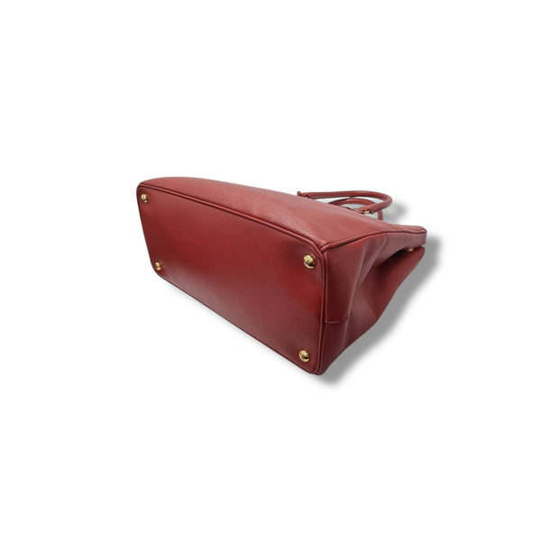 Prada BN1786 Galleria Saffiano Lux Tote Large Ghw (Red)