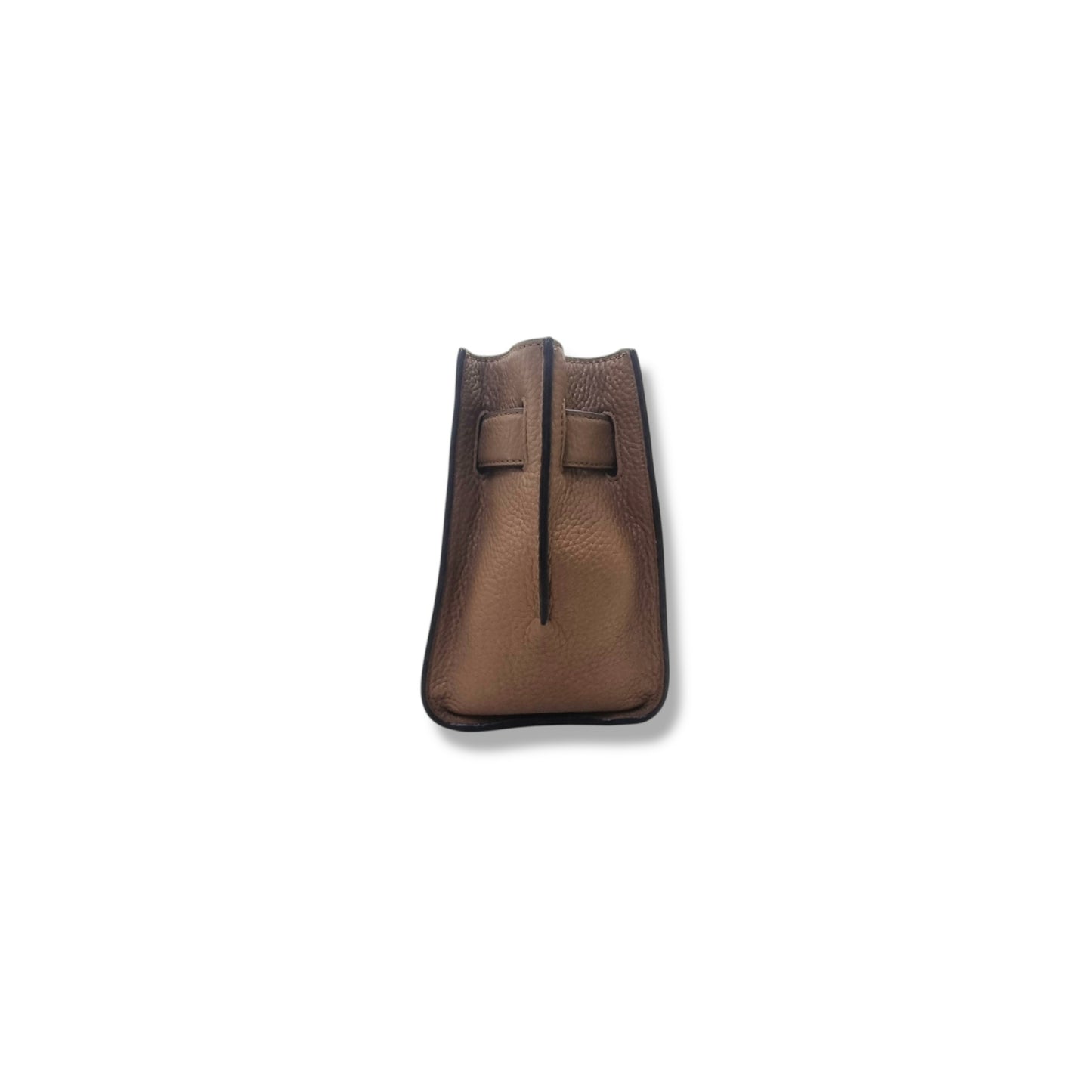 Michael Kors Hamilton Leather Crossbody Ghw (Brown)