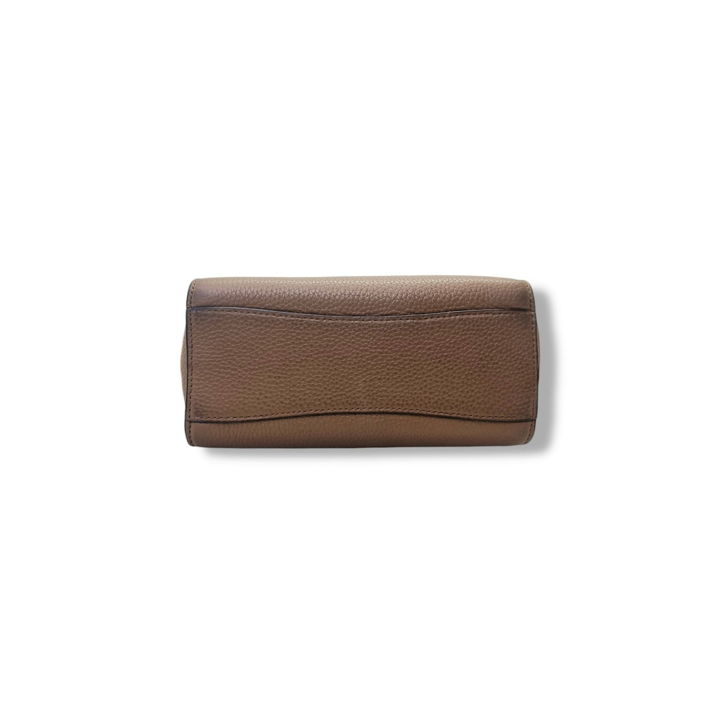 Michael Kors Hamilton Leather Crossbody Ghw (Brown)