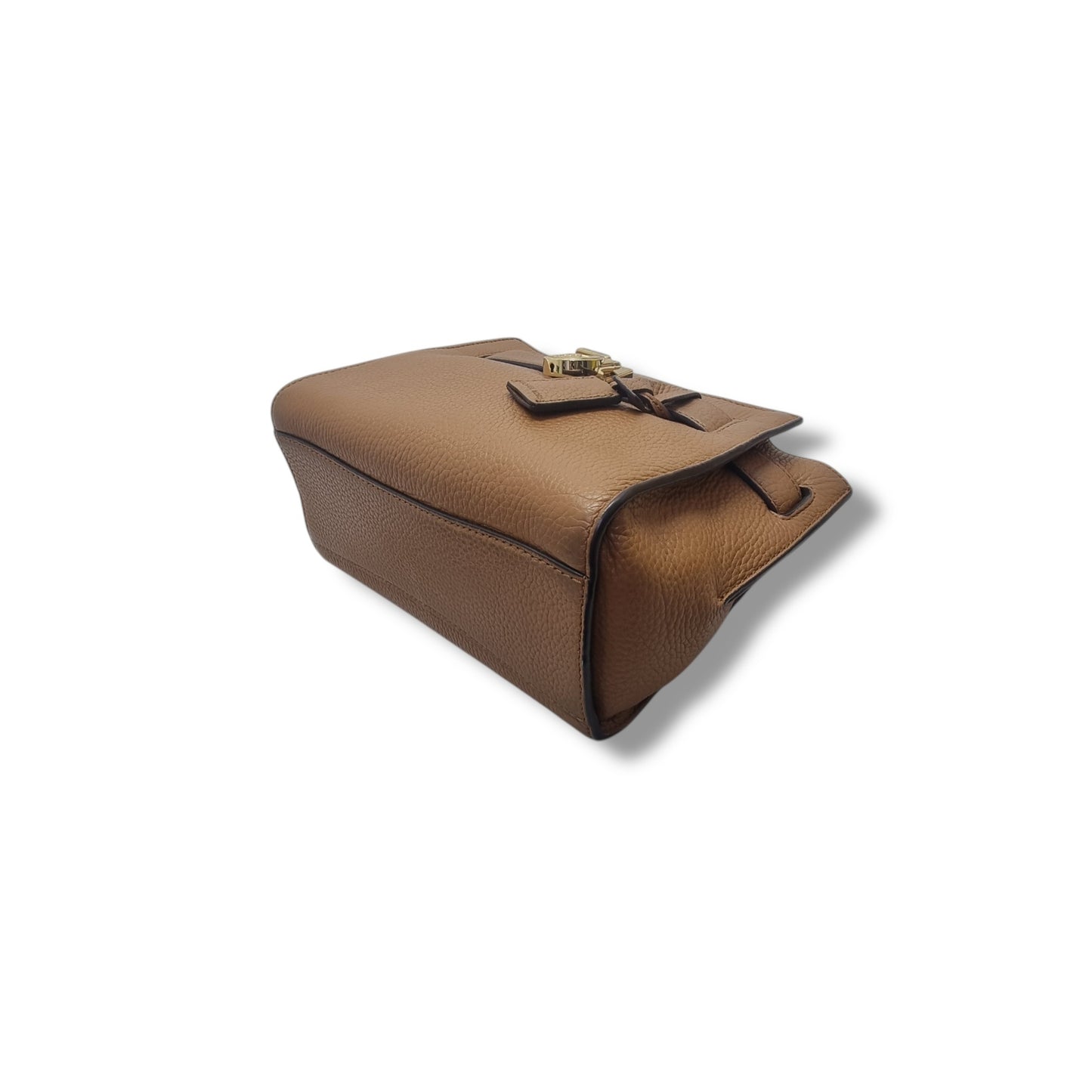 Michael Kors Hamilton Leather Crossbody Ghw (Brown)