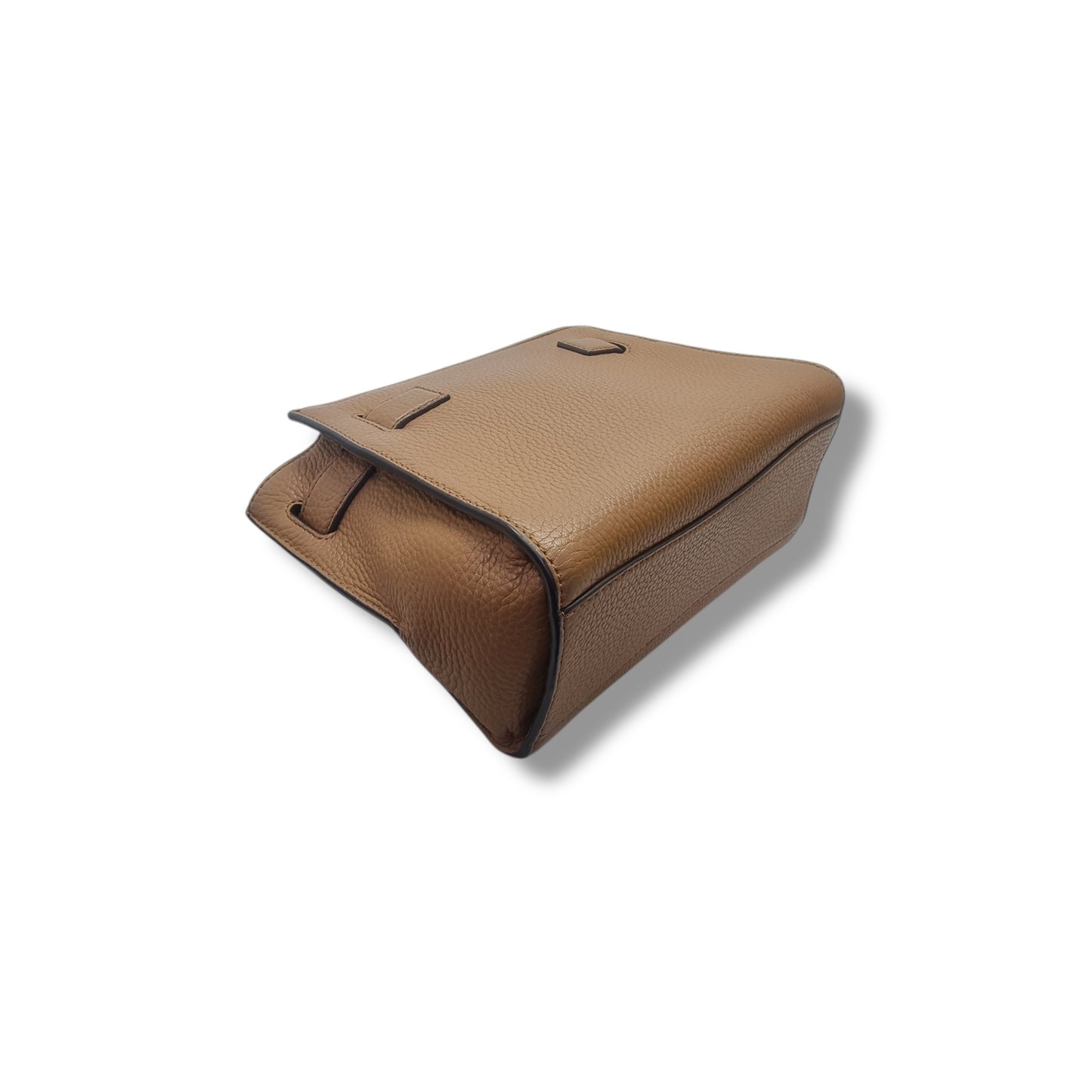 Michael Kors Hamilton Leather Crossbody Ghw (Brown)