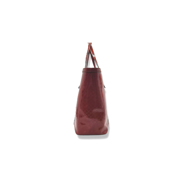 Gucci Microguccissima Patent NIce Shoulder Bag Ghw (Red)