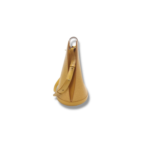 Louis Vuitton Cluny Epi Yellow Ghw