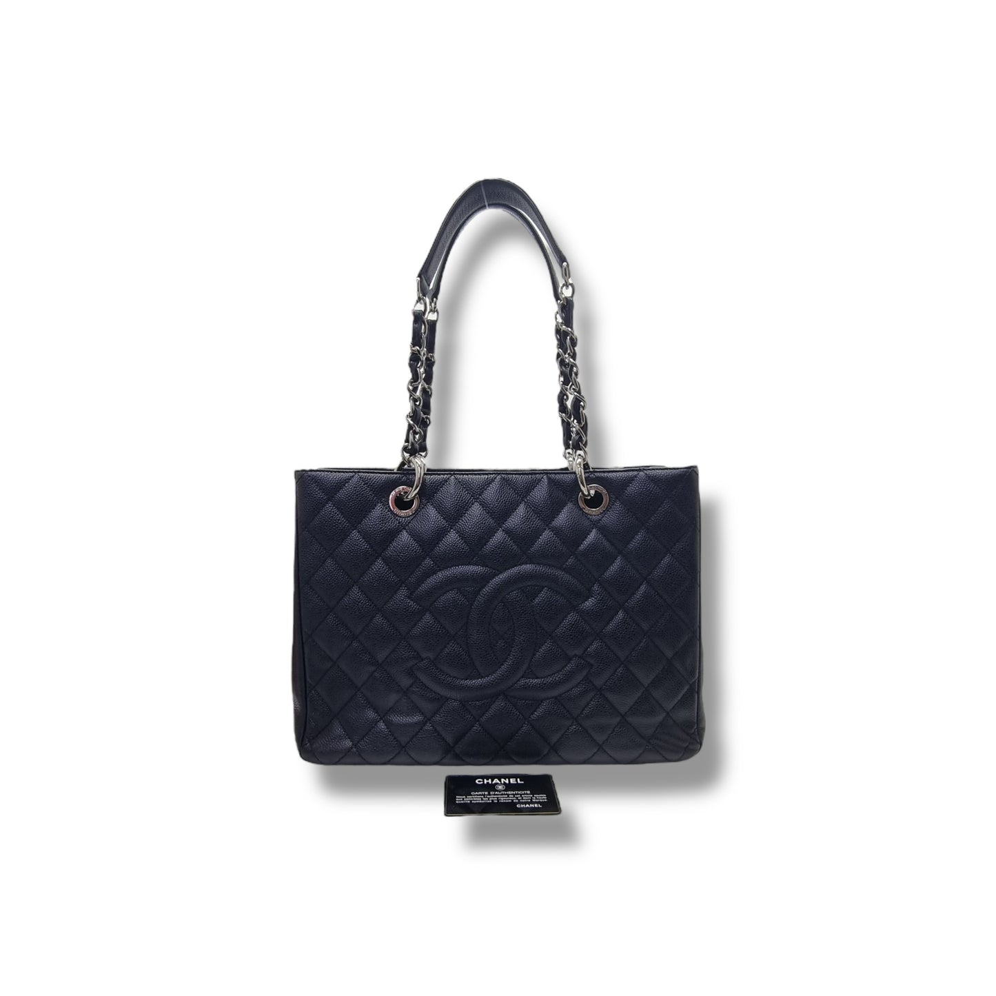 Chanel GST Caviar Ghw (Black)