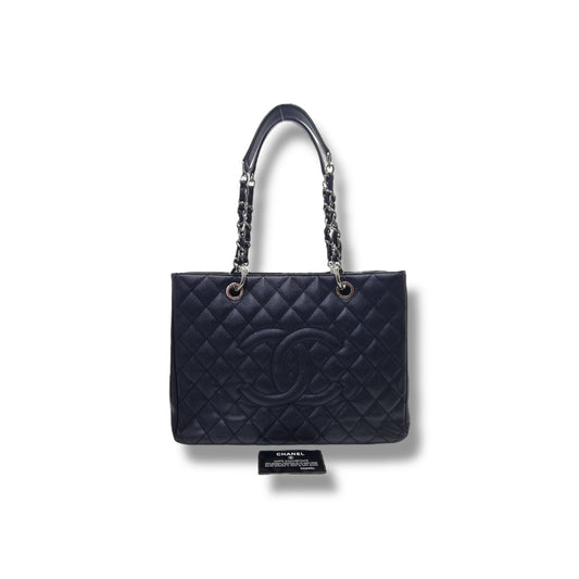 Chanel GST Caviar Ghw (Black)