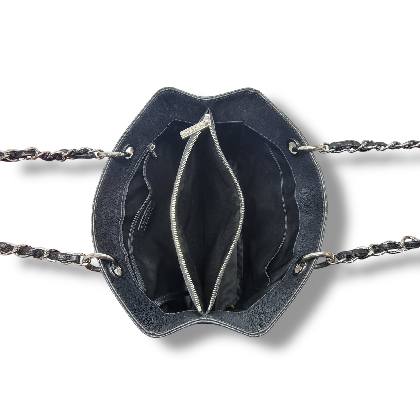 Chanel GST Caviar Ghw (Black)