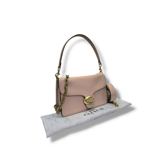 Coach Tabby Chain Leather Crossbody Ghw (Pink)