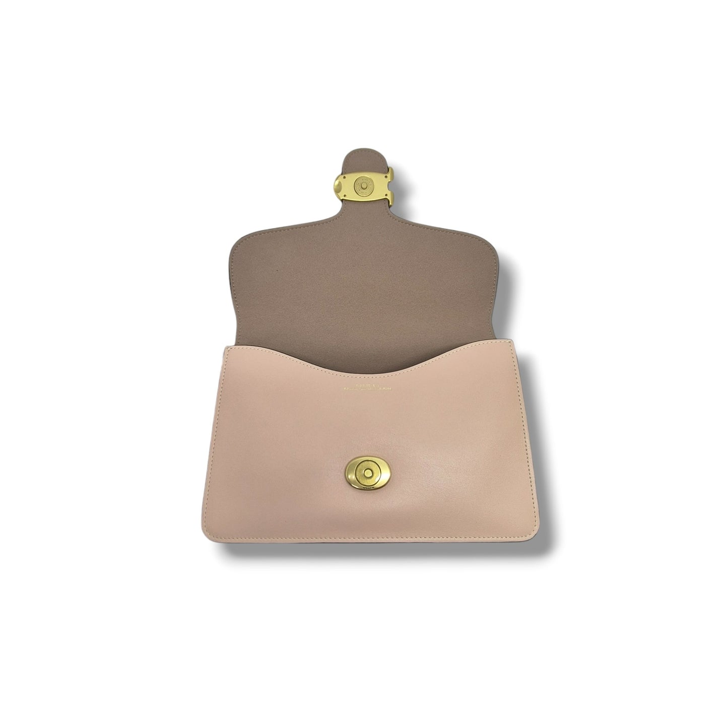 Coach Tabby Chain Leather Crossbody Ghw (Pink)