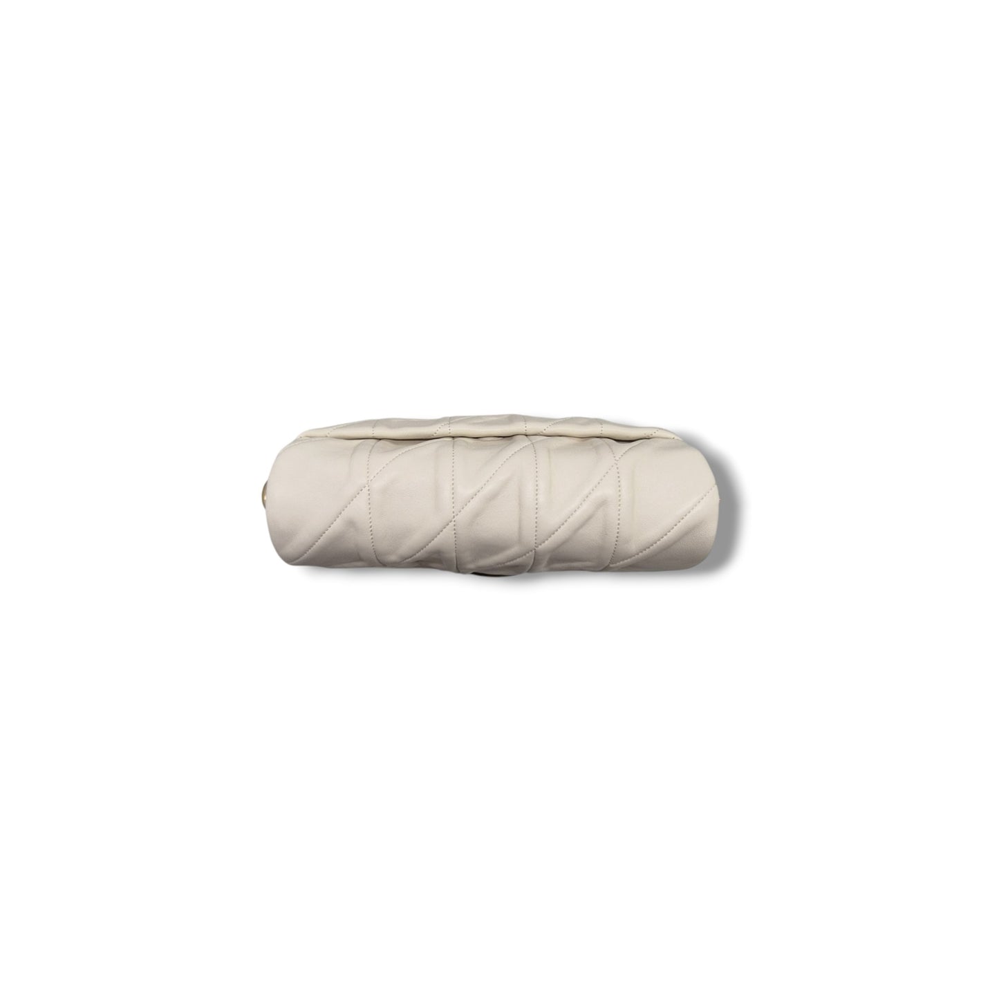 Coach Times Square Tabby W/Quilted Leather Crossbody (White)