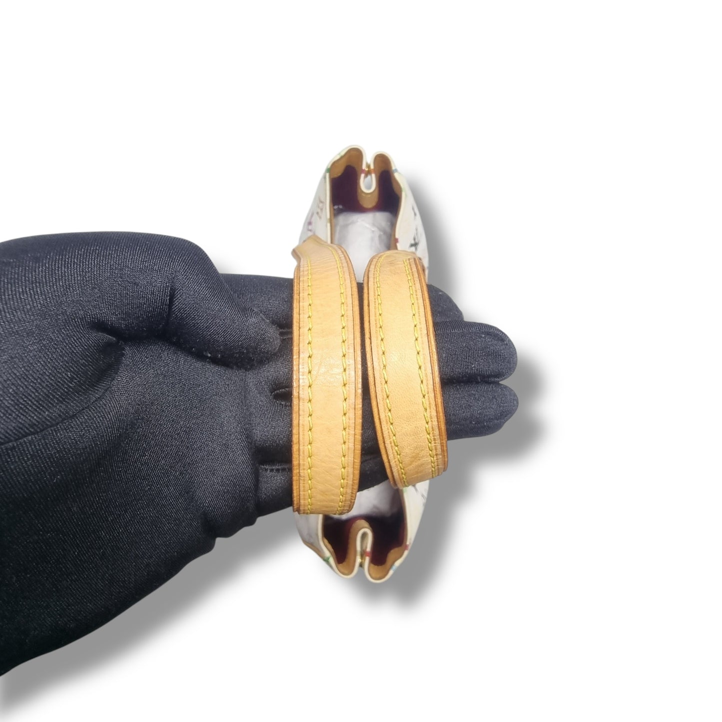 Louis Vuitton Aurelia MM Monogram Multicolor White Ghw