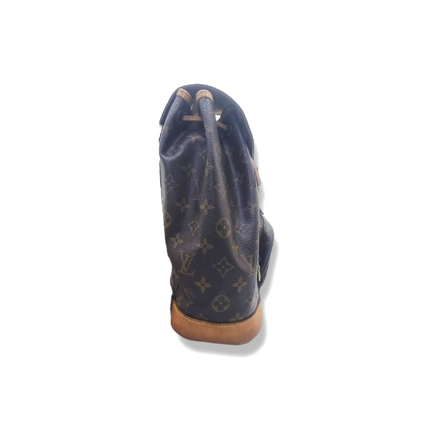 Louis Vuitton Montsouris Backpack MM Monogram Ghw