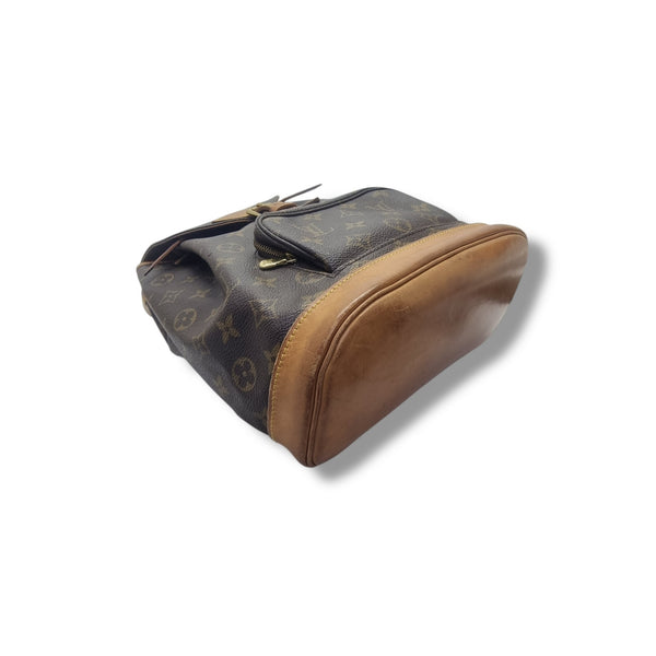 Louis Vuitton Montsouris Backpack MM Monogram Ghw